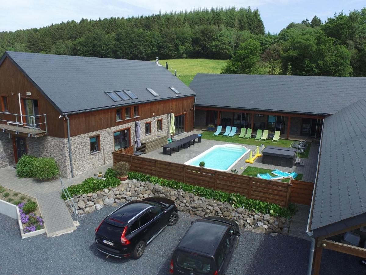 Beautiful Villa With Heated Outdoor Pool Manhay Exterior foto
